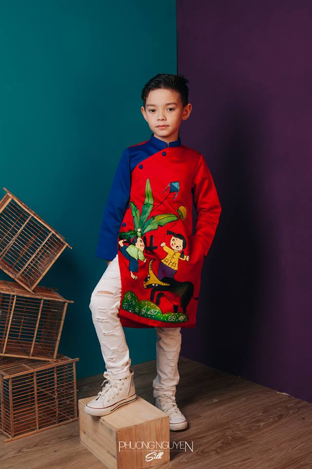 ao-dai-cho-be-trai-tet